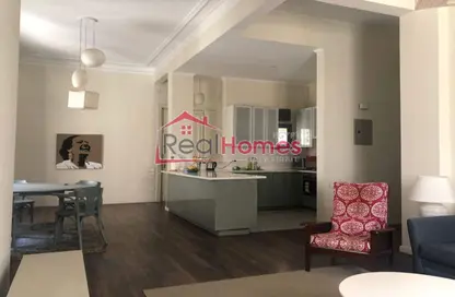 Apartment - 2 Bedrooms - 2 Bathrooms for rent in Ahmed Sabry St. - Zamalek - Cairo