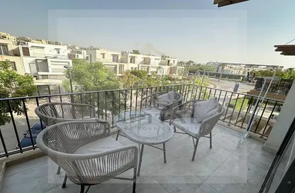 Duplex - 4 Bedrooms - 3 Bathrooms for rent in The Courtyards - Sheikh Zayed Compounds - Sheikh Zayed City - Giza