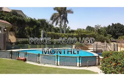 Apartment - 4 Bedrooms - 4 Bathrooms for rent in Katameya Heights - El Katameya Compounds - El Katameya - New Cairo City - Cairo