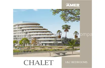 Chalet - 1 Bedroom - 1 Bathroom for sale in Celebration West Beach - Ras Al Hekma - North Coast
