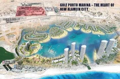 Chalet - 2 Bedrooms - 1 Bathroom for sale in Golf Porto Marina - Al Alamein - North Coast