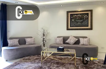 Apartment - 2 Bedrooms - 2 Bathrooms for rent in Omar Ibn Al Khattab St. - Rehab City Forth Phase - Al Rehab - New Cairo City - Cairo