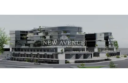Office Space - Studio - 1 Bathroom for sale in Golden Gate - South Teseen St. - The 5th Settlement - New Cairo City - Cairo
