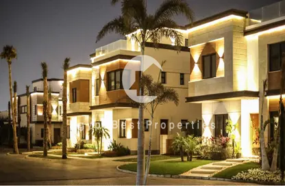 Twin House - 3 Bedrooms - 3 Bathrooms for sale in Azzar - 5th Settlement Compounds - The 5th Settlement - New Cairo City - Cairo