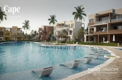 Chalet - 2 Bedrooms - 2 Bathrooms for sale in Tawila El Gouna - Al Gouna - Hurghada - Red Sea