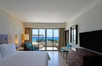 Chalet - 2 Bedrooms - 2 Bathrooms for sale in Mountain View - Ras Al Hekma - North Coast