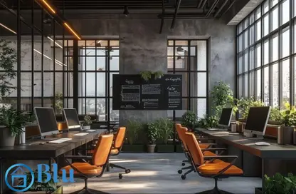 Office Space - Studio - 4 Bathrooms for rent in District 5 - 5th Settlement Compounds - The 5th Settlement - New Cairo City - Cairo