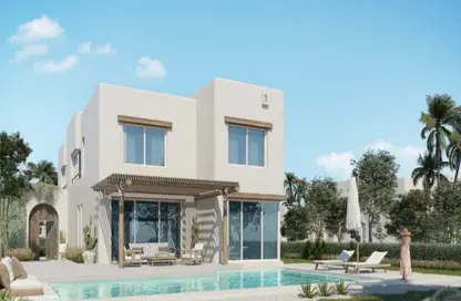 (بنتهاوس  (روف - 2 غرف نوم - 2 حمامات للبيع في هاسيندا ويست - راس الحكمة - الساحل الشمالي