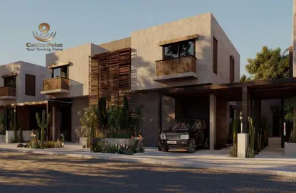 Twin House - 3 Bedrooms - 4 Bathrooms for sale in The Cribs Jefaira - Ras Al Hekma - North Coast