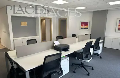 Office Space - Studio - 2 Bathrooms for rent in Cairo Festival City - North Investors Area - New Cairo City - Cairo