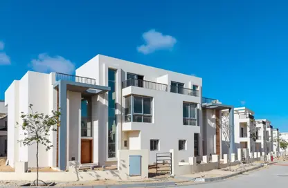 Twin House - 3 Bedrooms - 3 Bathrooms for sale in Lac ville - New Zayed City - Sheikh Zayed City - Giza