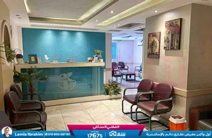 مساحات مكتبية - استوديو - 2 حمامات للايجار في الإبراهيمية - حي وسط - الاسكندرية