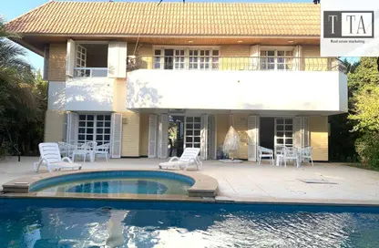 Villa - 5 Bedrooms - 5 Bathrooms for rent in Al  Rabwa - Sheikh Zayed Compounds - Sheikh Zayed City - Giza