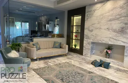 Villa - 3 Bedrooms - 5 Bathrooms for rent in Moon Valley - South Investors Area - New Cairo City - Cairo