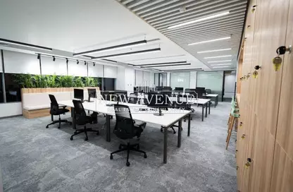 Office Space - Studio - 2 Bathrooms for rent in Cairo Festival City - North Investors Area - New Cairo City - Cairo