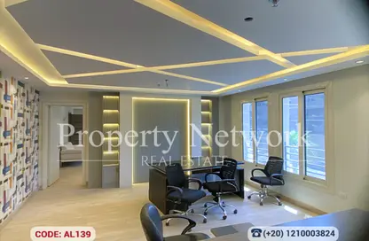 Office Space - Studio - 3 Bathrooms for sale in Geziret Al Arab St. (El Mohandes Mohamed Hassan Helmy) - Mohandessin - Giza