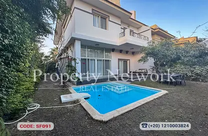 Twin House - 4 Bedrooms - 5 Bathrooms for rent in Galleria Moon Valley - South Investors Area - New Cairo City - Cairo