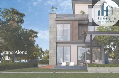 Villa - 4 Bedrooms - 4 Bathrooms for sale in Lake West - Sheikh Zayed Compounds - Sheikh Zayed City - Giza