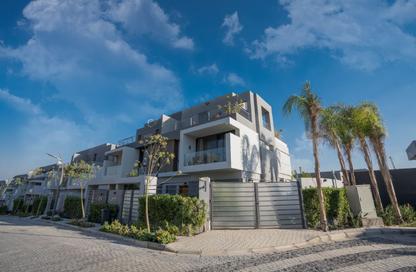 Twin House - 5 Bedrooms - 4 Bathrooms for sale in Al  Rabwa - Sheikh Zayed Compounds - Sheikh Zayed City - Giza