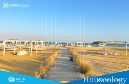 شاليه - 2 غرف نوم - 2 حمامات للبيع في أزهى - العين السخنة - السويس