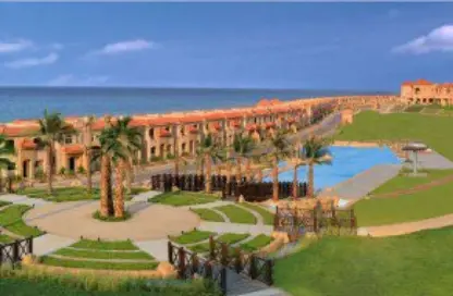 شاليه - 2 غرف نوم - 2 حمامات للبيع في تلال السخنة - العين السخنة - السويس