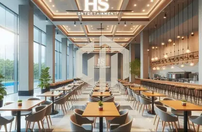 Shop - Studio - 3 Bathrooms for rent in Bank Center Street - South Teseen St. - The 5th Settlement - New Cairo City - Cairo