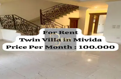 Twin House - 4 Bedrooms - 4 Bathrooms for rent in Mivida - 5th Settlement Compounds - The 5th Settlement - New Cairo City - Cairo