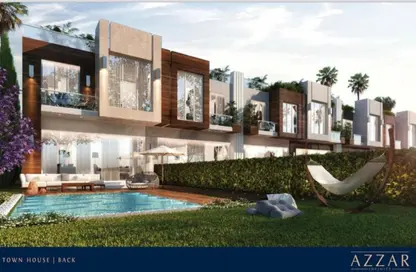 Townhouse - 4 Bedrooms - 5 Bathrooms for sale in Azzar 2 - 5th Settlement Compounds - The 5th Settlement - New Cairo City - Cairo