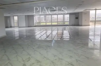 Office Space - Studio - 2 Bathrooms for rent in Bank Center Street - South Teseen St. - The 5th Settlement - New Cairo City - Cairo