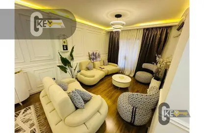 Apartment - 2 Bedrooms - 1 Bathroom for rent in Talaat Mostafa St. - Rehab City Fifth Phase - Al Rehab - New Cairo City - Cairo