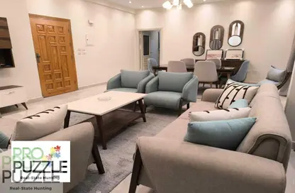 شقة - 3 غرف نوم - 2 حمامات للايجار في عمارات البنفسج - البنفسج - مدينة القاهرة الجديدة - القاهرة