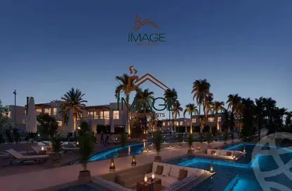 شاليه - 2 غرف نوم - 2 حمامات للبيع في هاسيندا ويست - راس الحكمة - الساحل الشمالي