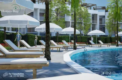 Penthouse - 3 Bedrooms - 1 Bathroom for sale in Magawish Resort - Hurghada Resorts - Hurghada - Red Sea