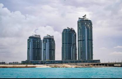 شقق فندقية - 3 غرف نوم - 3 حمامات للبيع في ذا جيت تاورز - مدينة العلمين الجديدة - العلمين - الساحل الشمالي