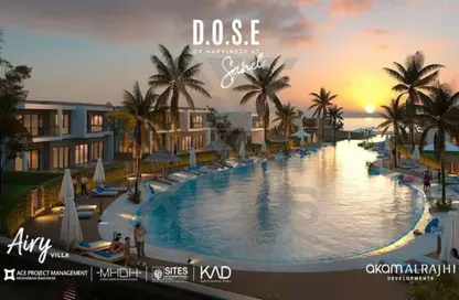 Chalet - 2 Bedrooms - 2 Bathrooms for sale in Dose - Qesm Ad Dabaah - North Coast