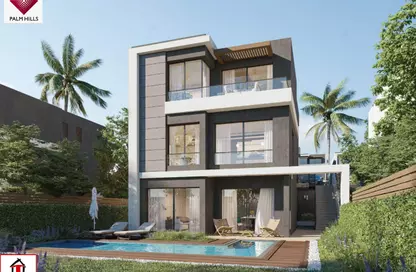 Villa - 5 Bedrooms - 4 Bathrooms for sale in Palm Hills - Alexandria Compounds - Alexandria