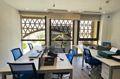 Office Space - Studio - 3 Bathrooms for rent in South Teseen St. - The 5th Settlement - New Cairo City - Cairo