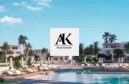 Chalet - 2 Bedrooms - 3 Bathrooms for sale in Hacienda Waters - Qesm Ad Dabaah - North Coast