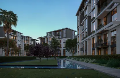 Apartment - 3 Bedrooms - 2 Bathrooms for sale in Garden Gate - Ashgar City - Al Wahat Road - 6 October City - Giza