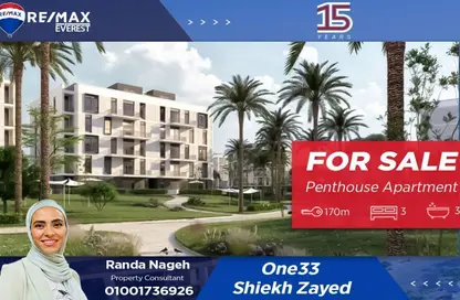 Penthouse - 3 Bedrooms - 3 Bathrooms for sale in One33 - 6 October Compounds - 6 October City - Giza