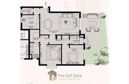 Apartment - 2 Bedrooms - 3 Bathrooms for rent in O West - 6 October Compounds - 6 October City - Giza