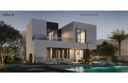تاون هاوس - 3 غرف نوم - 3 حمامات للبيع في سولانا - مدينة زايد الجديدة - الشيخ زايد - الجيزة