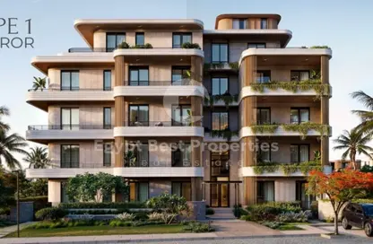 Apartment - 1 Bedroom - 1 Bathroom for sale in Crescent Walk - 5th Settlement Compounds - The 5th Settlement - New Cairo City - Cairo