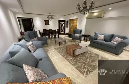 Apartment - 3 Bedrooms - 3 Bathrooms for rent in El Rehab Extension - Al Rehab - New Cairo City - Cairo