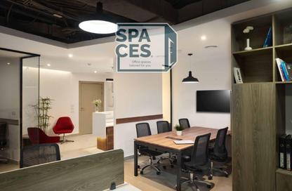 Office Space - Studio - 1 Bathroom for rent in Bank Center Street - South Teseen St. - The 5th Settlement - New Cairo City - Cairo