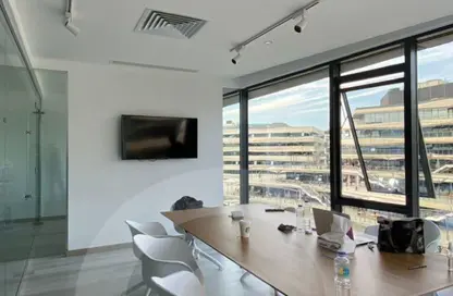 Office Space - Studio - 2 Bathrooms for rent in The Polygon - Sheikh Zayed Compounds - Sheikh Zayed City - Giza