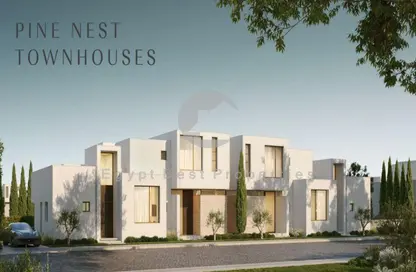 Townhouse - 3 Bedrooms - 3 Bathrooms for sale in Rivers - New Zayed City - Sheikh Zayed City - Giza