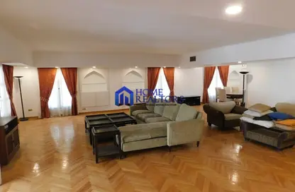 Apartment - 4 Bedrooms - 3 Bathrooms for rent in Sarayat Al Maadi - Hay El Maadi - Cairo