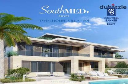 Twin House - 3 Bedrooms - 4 Bathrooms for sale in South Med - Qesm Ad Dabaah - North Coast