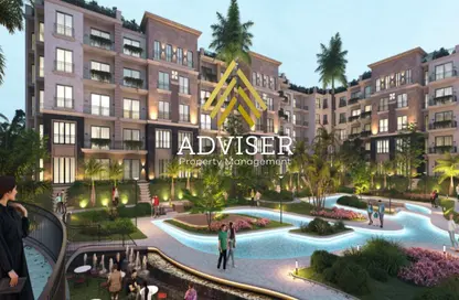 Apartment - 2 Bedrooms - 2 Bathrooms for sale in Cattleya - 5th Settlement Compounds - The 5th Settlement - New Cairo City - Cairo
